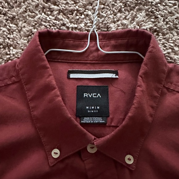 Medium RVCA That’ll Do button down. Short sleeve - Picture 2 of 4